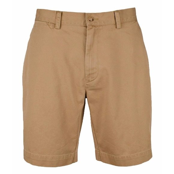 Polo Ralph Lauren Men's Big & Tall Stretch Classic Fit 9" Chino Shorts Tan 44T - Picture 1 of 2